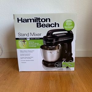 Hamilton Beach 7 Speed Stand Mixer, 4 Quart Capacity